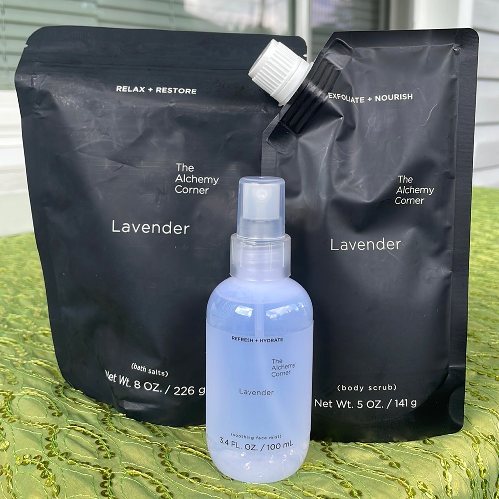 Relax & restore, Exfoliate and nourish, refresh and hydrate. Express.  Brand New
